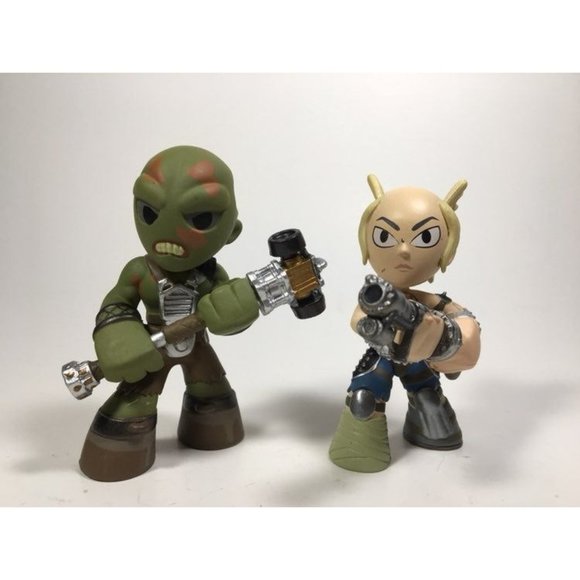 Funko Mystery Mini Fallout 3 - Super Mutant & Female Raider - Picture 1 of 2